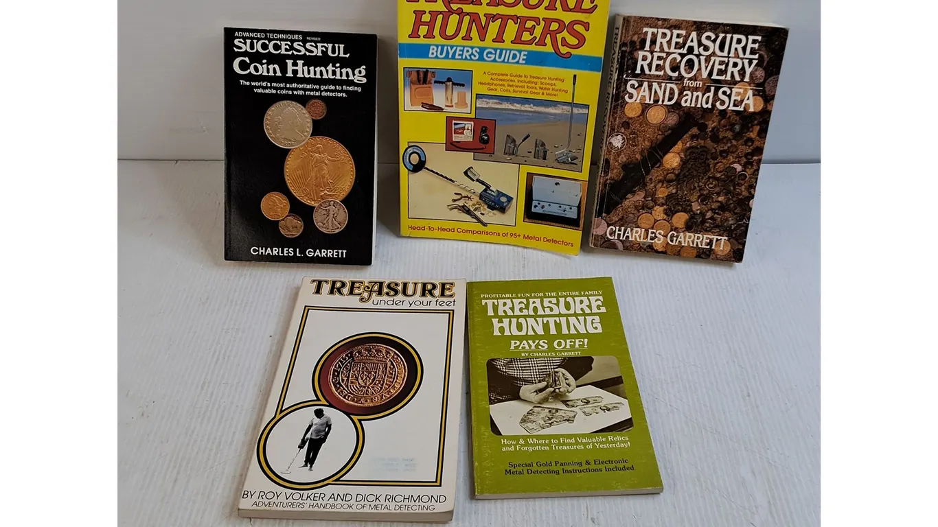 (5) Books on Treasure Hunting