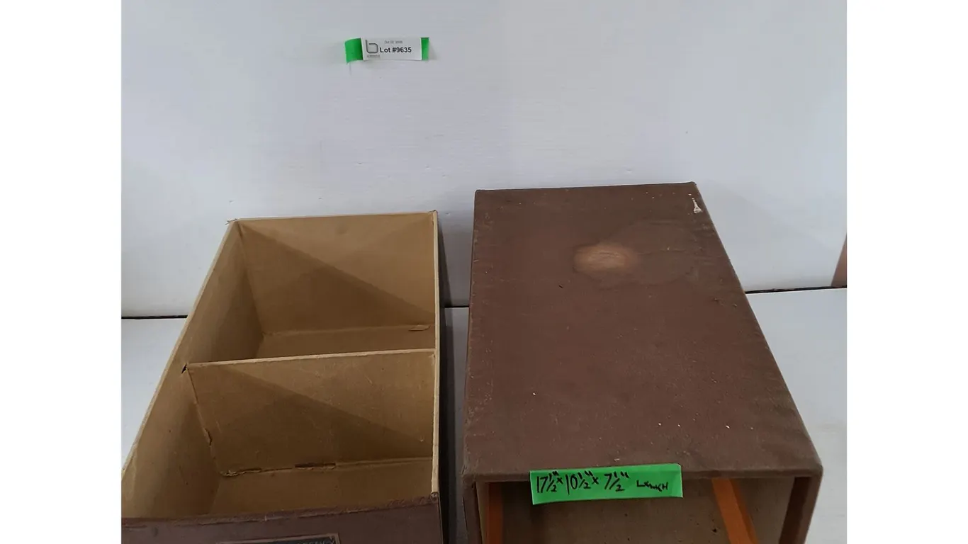 Paper Mills Agency Cardboard Filing Cabinet
