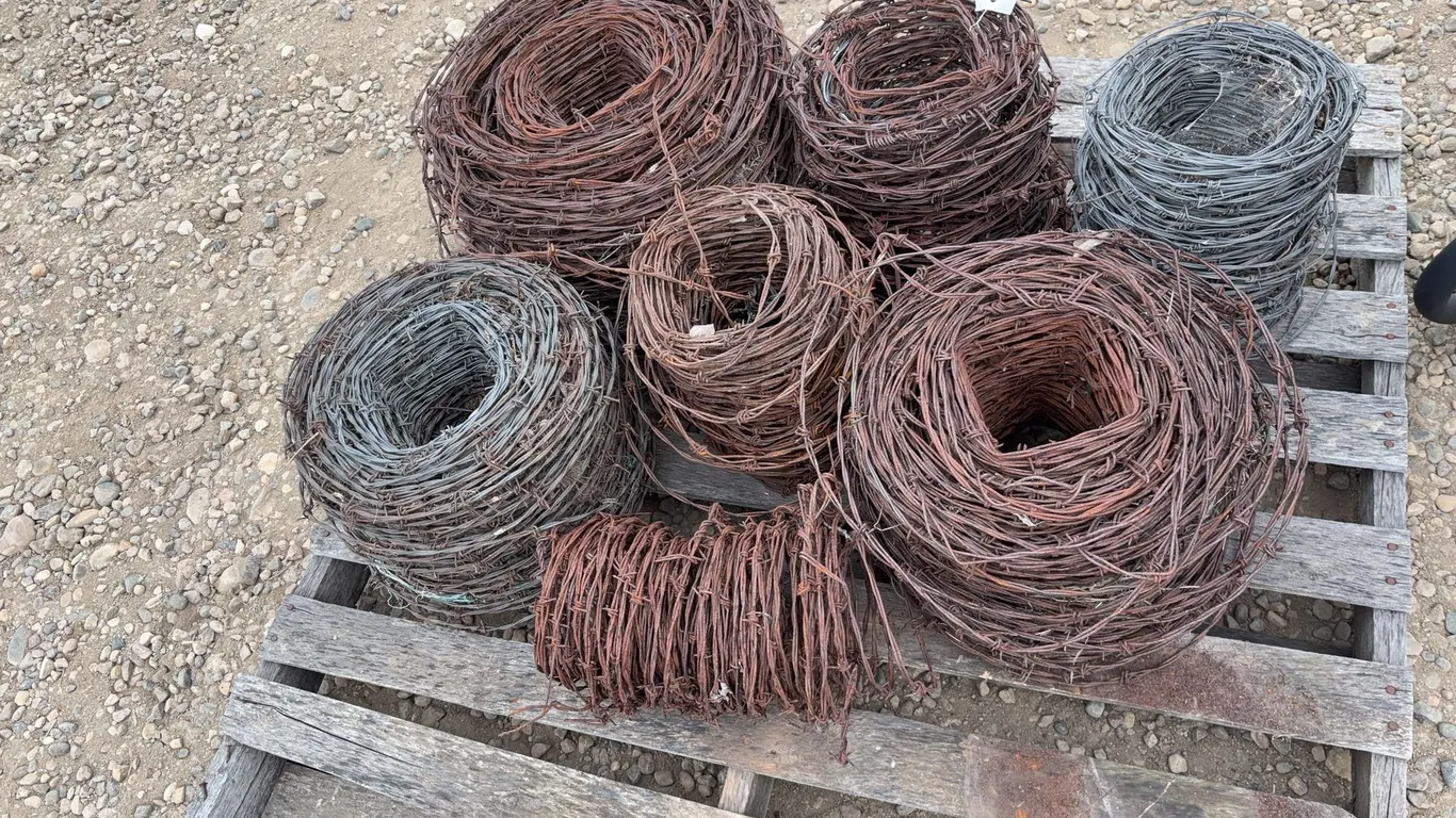 Rolls Of Barb Wire