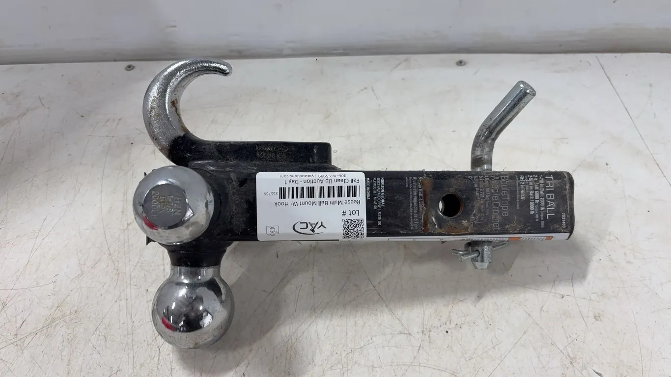 Reese Multi Ball Mount W/ Hook