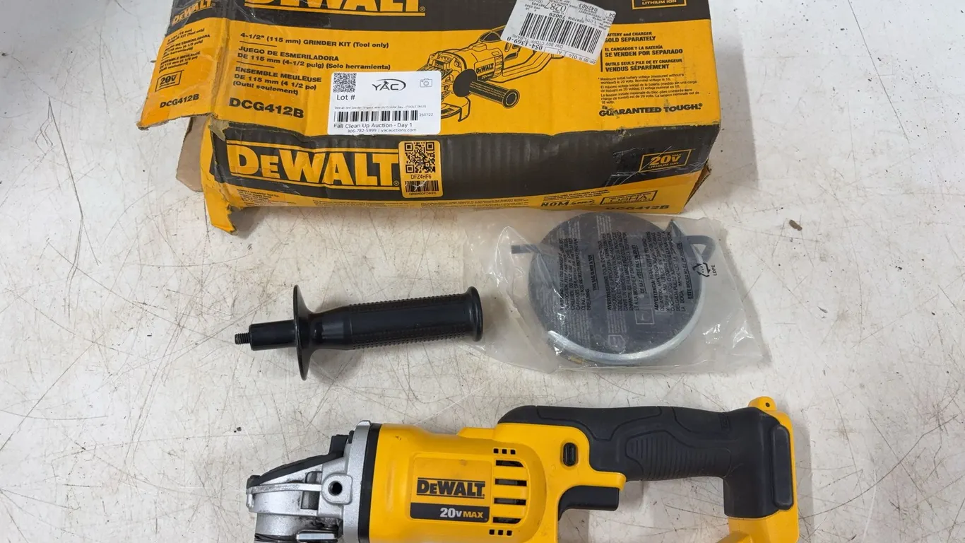 DeWalt 20V Grinder/ Impact Wrench/ Circular Saw - (TOOLS ONLY)
