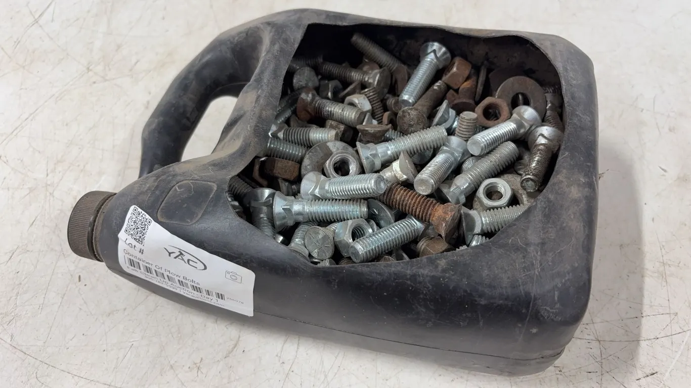 Container Of Plow Bolts