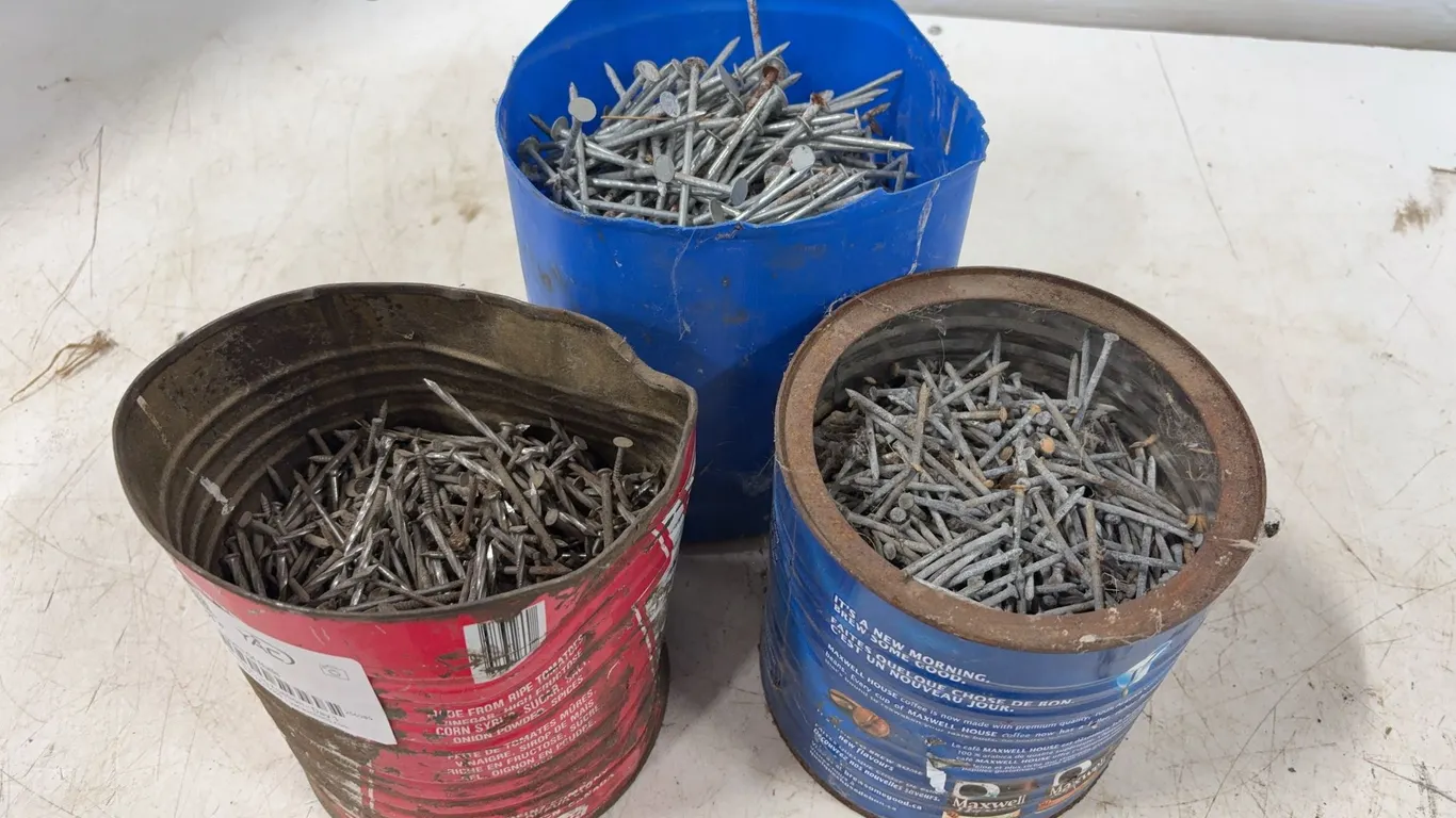 Containers Of Nails