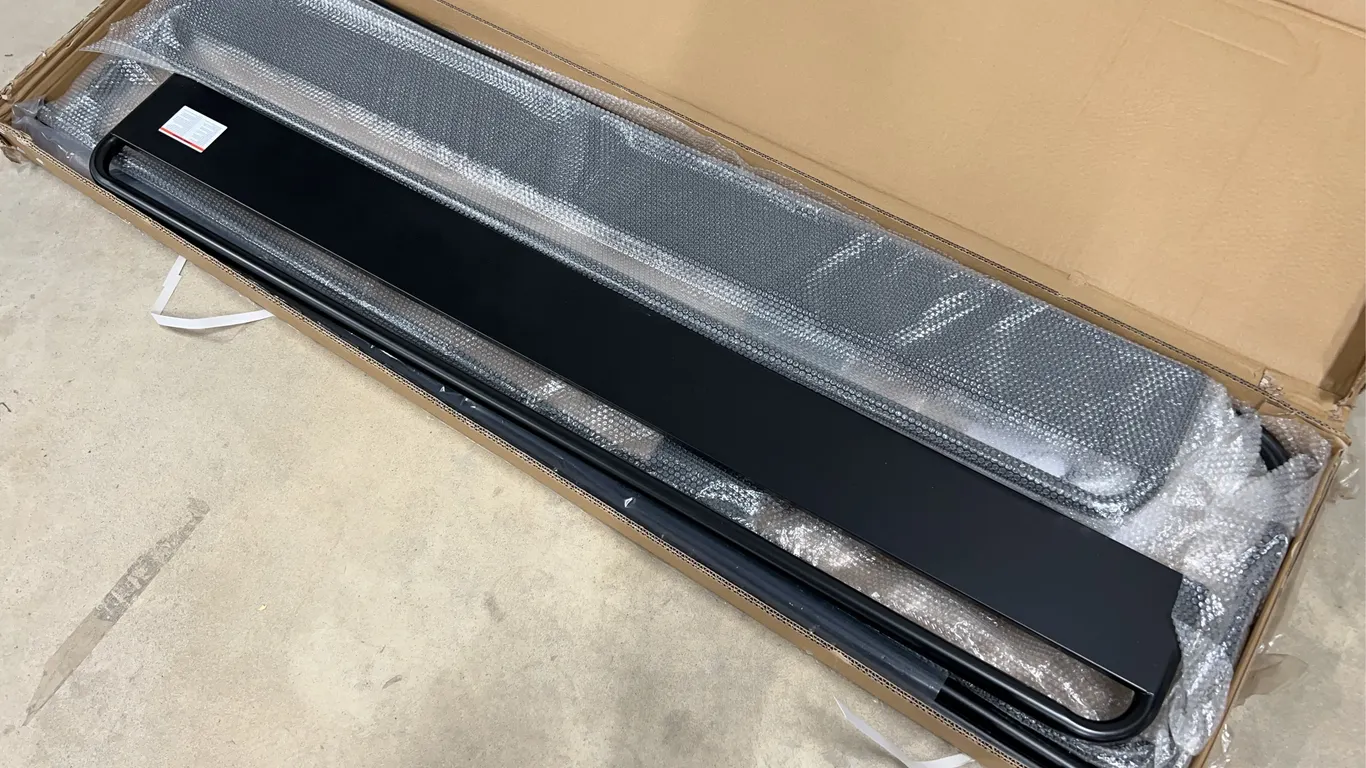 440lb 2-Tier Mobile Tire Rack W/ Brakes