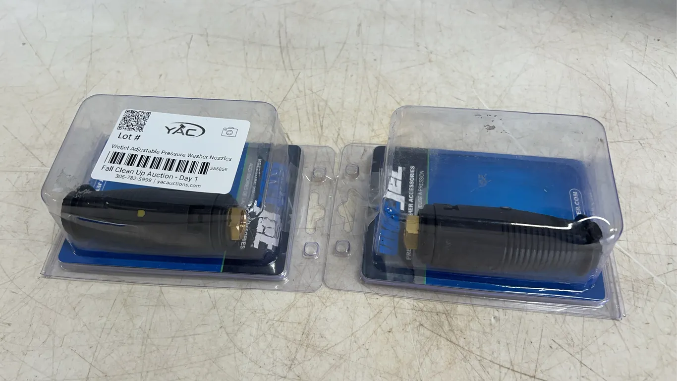 Wetjet Adjustable Pressure Washer Nozzles
