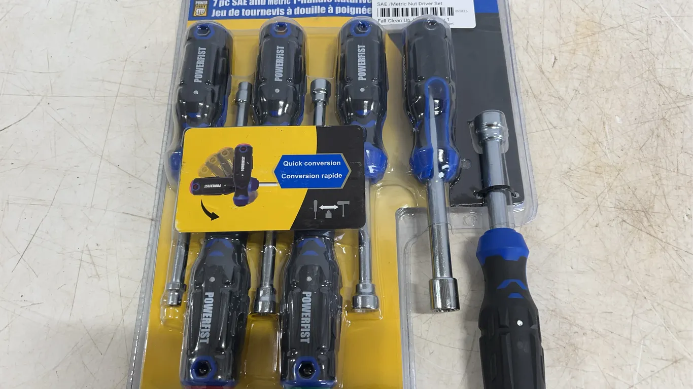 SAE /Metric Nut Driver Set