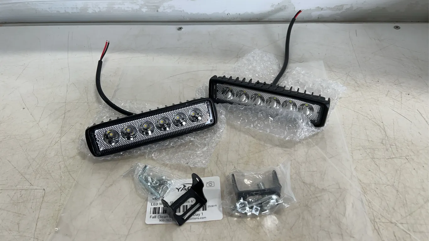 LED Work Slim Lights 6"