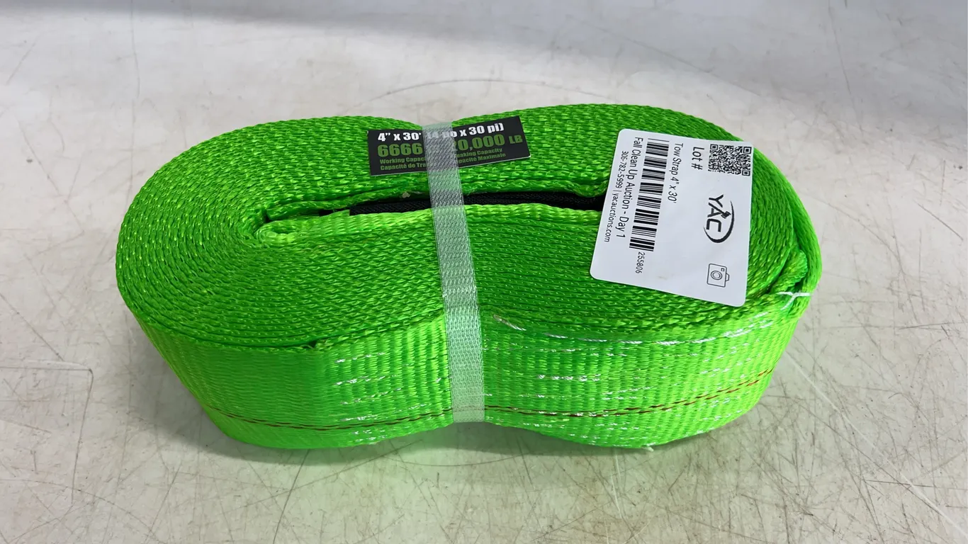 Tow Strap 4" x 30'