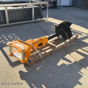 Mini excavator auger