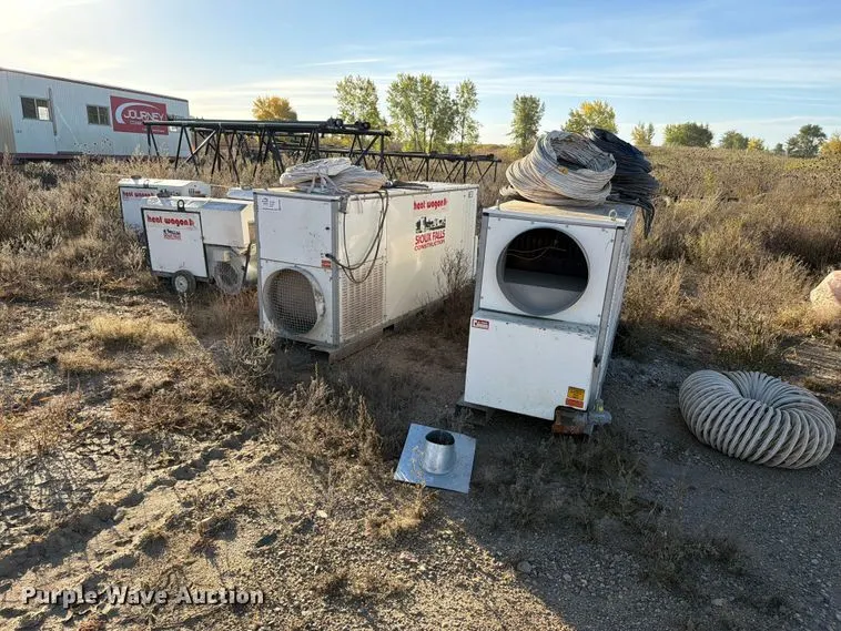 (5) Heat Wagon heaters