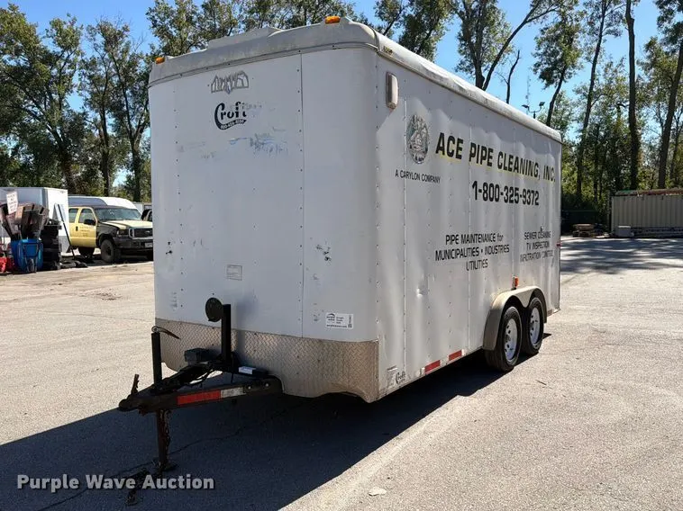 2006 Interstate West Corp ILRD716TA2 enclosed cargo trailer