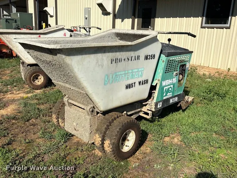 2018 Whiteman WBH-16 concrete buggy