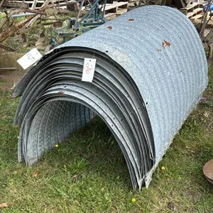 APPROX. (18) METAL SILO CHUTE SECTIONS