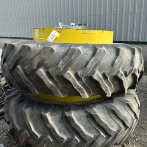 (2) GOODYEAR 18.4-38 SNAP ON DUALS