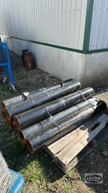 (8) PCS OF 6.625IN DIAMETER .280 WALL X 52IN TUBES