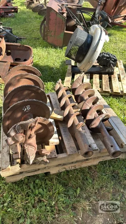 (3) HEAVY DUTY INDUSTRIAL POST HOLE AUGERS