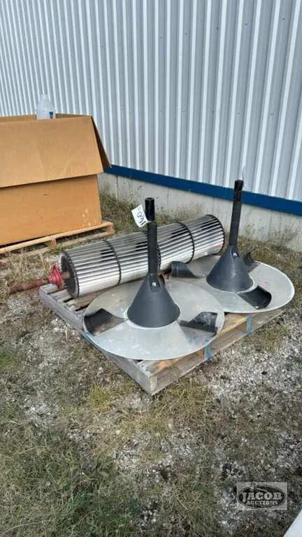 (2) CASE IH CHAFFE SPREADERS