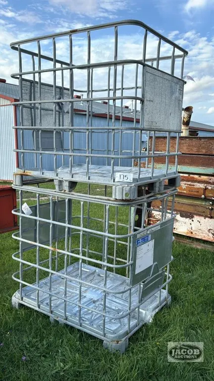 (2) FIREWOOD CRATES