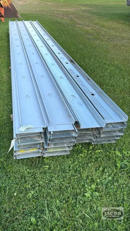 APPROX. (44) HEAVY GAUGE 22FT 2 X 8 STEEL STUDS