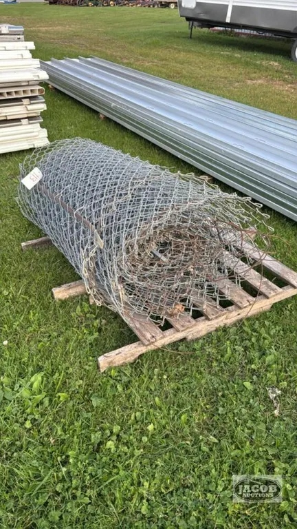 50FT OF 4FT CHAIN LINK FENCE