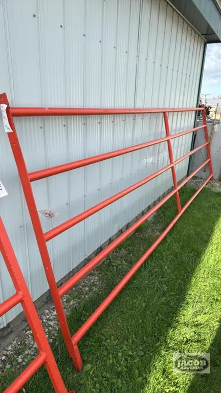 14.5FT 5-BAR GATE WITH FLAT FLANGES ON THE END