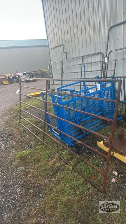10FT X 4FT HIGH STEEL TUBE GATE