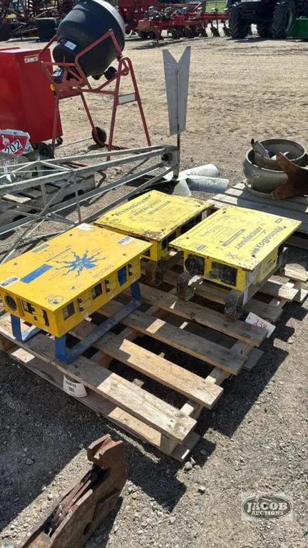 (3) SPIDER SPLITTER BOXES FOR CONSTRUCTION SITE