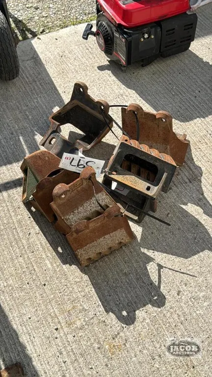 TWO SETS OF (4) COMBINE RASP PARTS