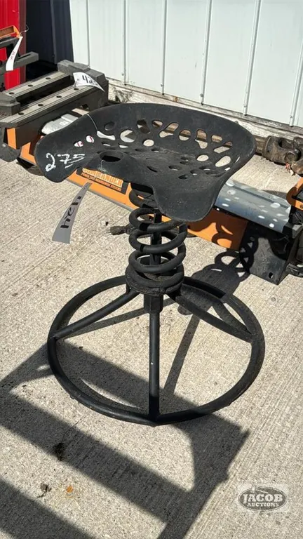 CAST IRON TRACTOR SEAT STOOL