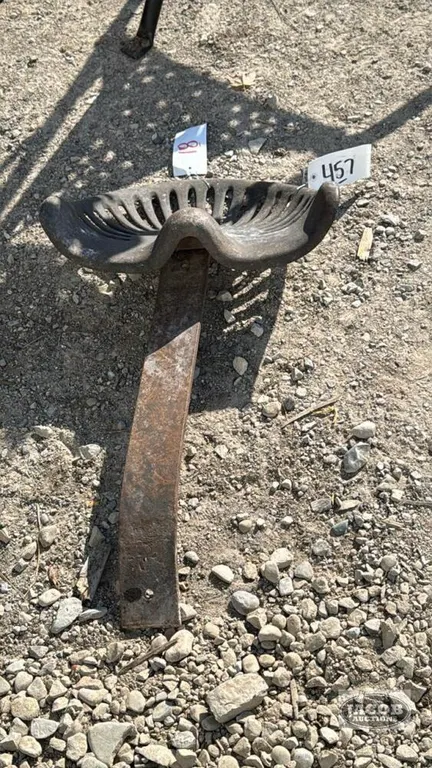 CAST IRON TRACTOR SEAT