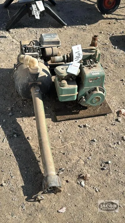 (2) GAS POWERED WATER PUMPS
