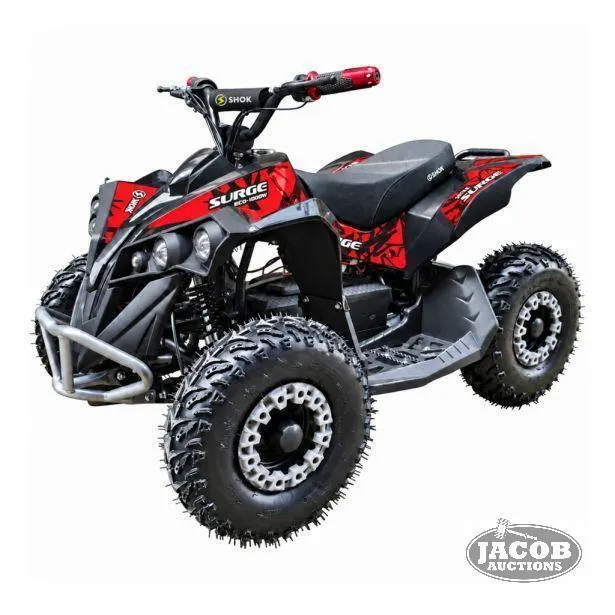 SHOK SURGE KIDS ELECTRIC SPORT ATV (RED)