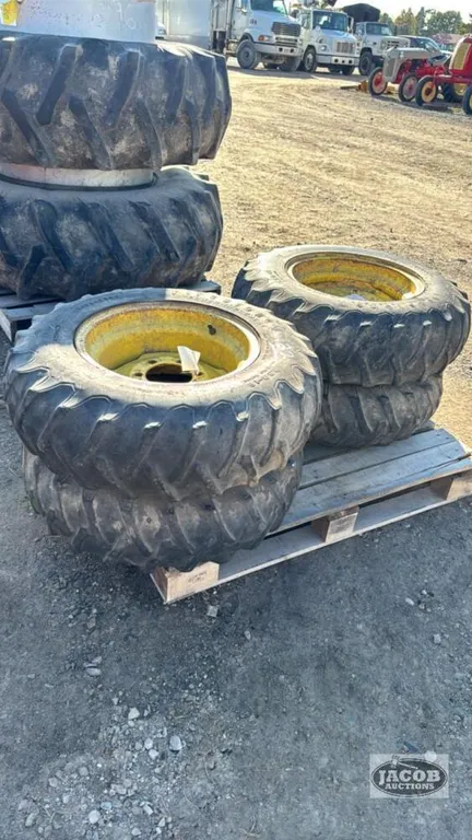 (4) FIRESTONE 7.50-16 TIRES ON 6 BOLT RIMS