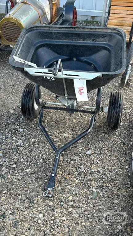 BRINLY PULL TYPE LAWN SPREADER