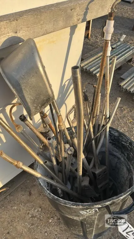 LOT OF STAINLESS HOG DRINKERS