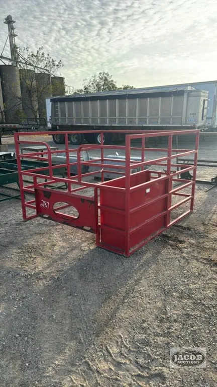 STEEL COW CATCHER FOR SKIDSTEER