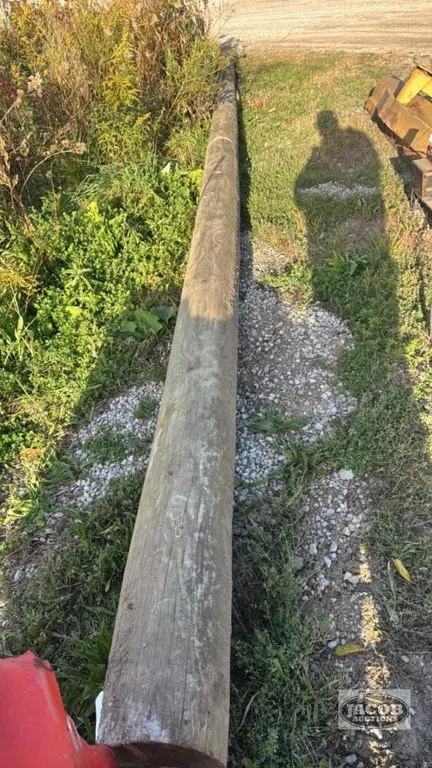 UNUSED 30FT WOODEN HYDRO POLE