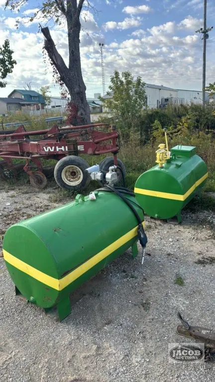 PAIR OF PAINTED FUEL TANKS