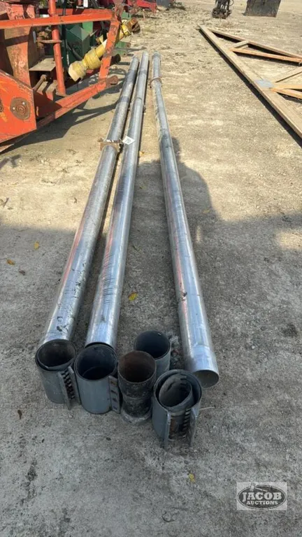 APPROX. 60FT OF 5IN ALUMINUM BLOWER PIPE