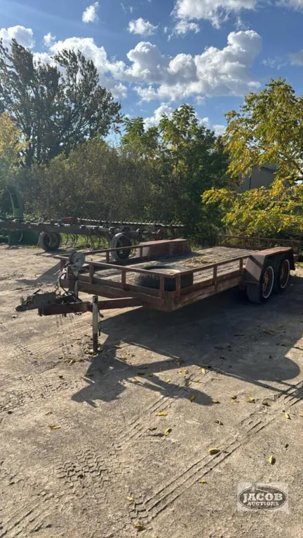 16FT X 6FT TANDEM FLATBED TRAILER