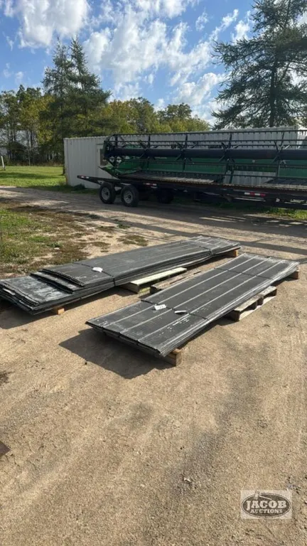 LOT OF USED ROOFING STEEL