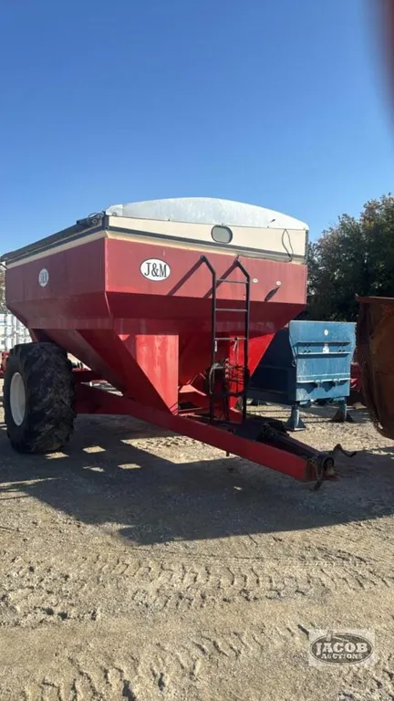 J&M 450-12 GRAIN CART WITH TARP