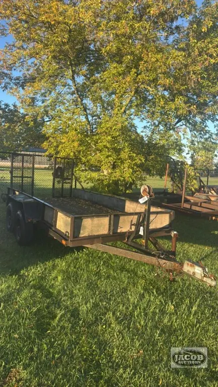 14FT X 6FT TANDEM AXLE FLATBED