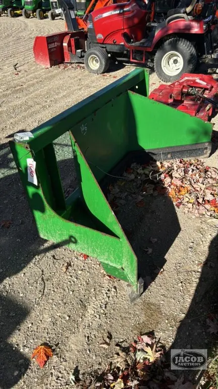 FRONTIER 5FT SNOWPUSHER WITH RUBBER EDGE