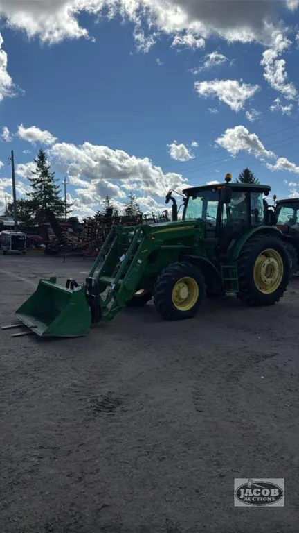 JOHN DEERE 6130D MFWD DIESEL TRACTOR