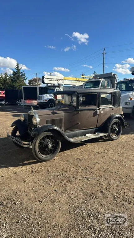 1929 FORD MODEL A 4 DOOR SEDAN