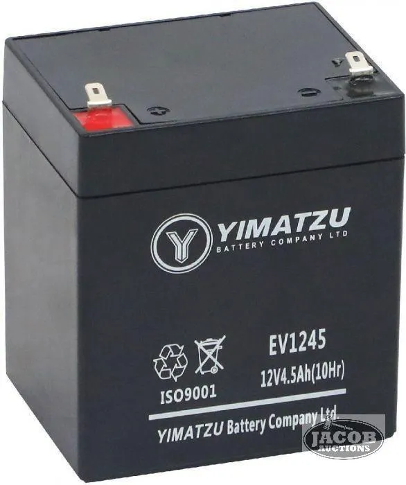 YIMATZU 12V 5AH (20HR) BATTERY