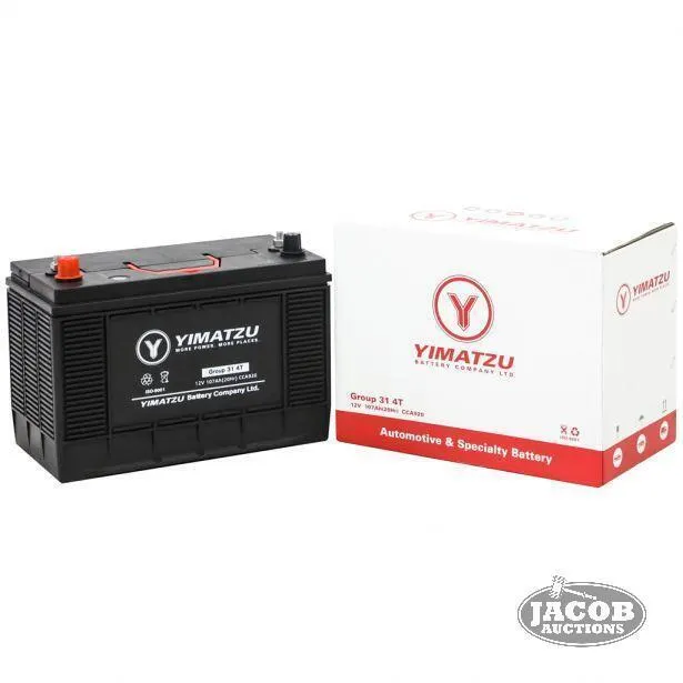 YIMATZU GROUP 31 4T 12V 107AH (20HR) CCA920 BATTERY