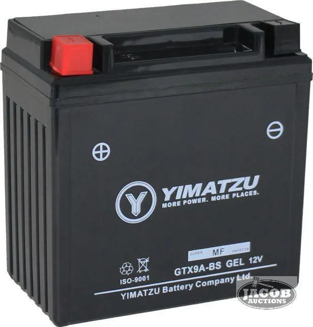 YIMATZU GTX9A-FA 12V 9AH (10HR) BATTERY