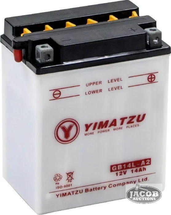 YIMIATZU GB14L-A2 12V 14AH (10HR) BATTERY